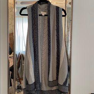Loft sleeveless cardigan
